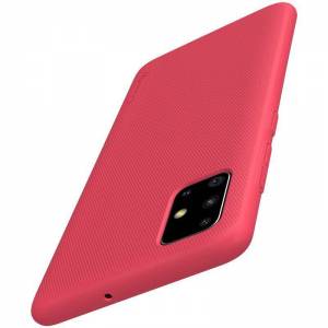 Etui Nillkin Frosted Shield do Samsung Galaxy A51 czerwone