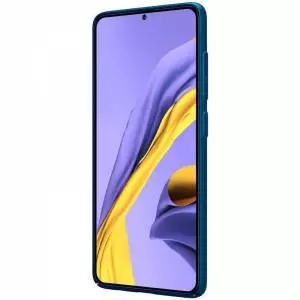 Etui Nillkin Frosted Shield do Samsung Galaxy A51 niebieskie
