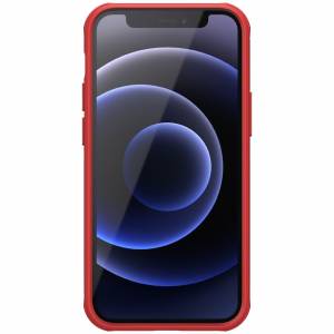 Etui Nillkin Frosted Shield Pro do iPhone 12 Mini czerwone
