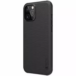 Etui Nillkin Frosted Shield do iPhone 12/12 Pro czarne