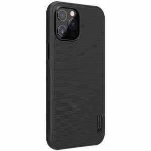 Etui Nillkin Frosted Shield do iPhone 12/12 Pro czarne