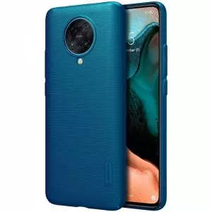 Etui Nillkin Frosted Shield do Xiaomi Poco F2 Pro niebieskie