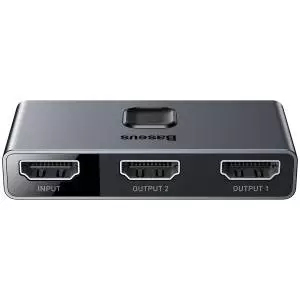 Dwukierunkowy rozdzielacz - splitter HDMI Baseus Matrix, 2x1 / 1x2, 4K