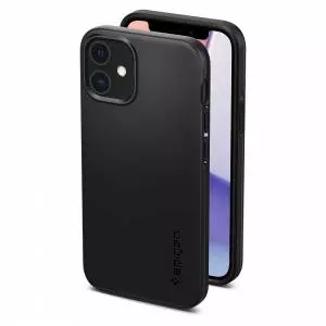 Etui Spigen Thin Fit do Iphone 12 Mini Black