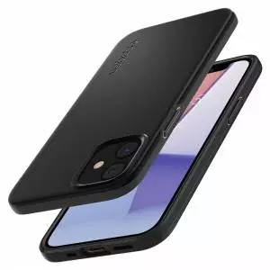 Etui Spigen Thin Fit do Iphone 12 Mini Black