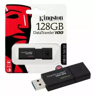 Pendrive Kingston Data Traveler 100G3 128GB USB 3.0