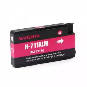 Tusz do HP 711 nowy zamiennik Magenta XL CZ131A