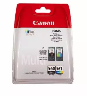 2x Tusz Canon PG-560/CL-561 multipack czarny + kolor