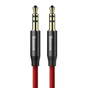 Kabel audio mini jack 3,5mm AUX Baseus Yiven 1,5m (czerwony)