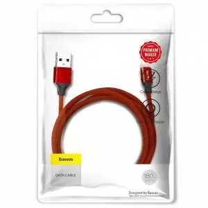 Kabel Baseus Yiven Lightning 180 cm 2A - czerwony