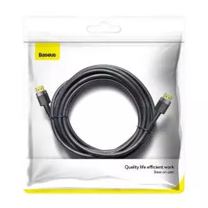 Kabel HDMI 2.0 Baseus Cafule, 4K, 3D, 5m (czarno-szary)