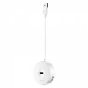 Rozdzielacz Hub 4w1 USB do USB 3.0 + 3x USB 2.0 Baseus 15cm biały