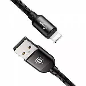 Kabel USB Baseus 3w1 USB-C / Lightning / Micro 3,5A 0,3m