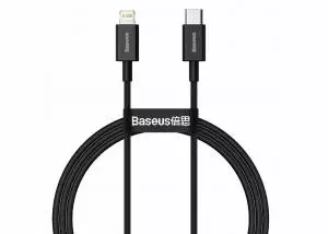 Kabel Baseus Lightning - Typ C 1 m czarny