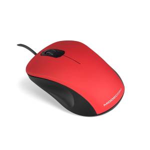Mysz przewodowa optyczna Modecom M10 Czerwona
