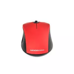 Mysz bezprzewodowa optyczna Modecom WM10S Silent czerwona