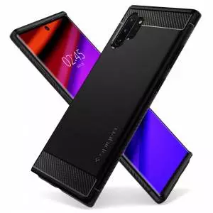 Etui Spigen Rugged Armor do Galaxy Note 10+ Plus Matte Black