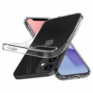 Etui Spigen Liquid Crystal do Iphone 12 Mini Crystal Clear