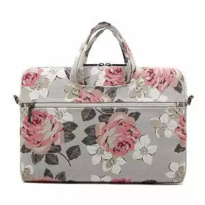 Torba na Laptop Canvaslife Briefcase, 13-14 cali, White Rose