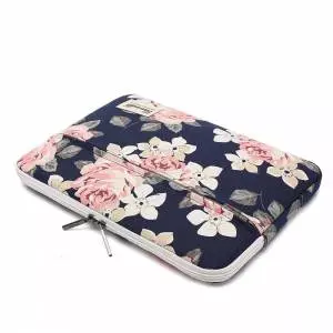 Pokrowiec na Laptop Canvaslife Sleeve 13-14 cali,  Navy Rose