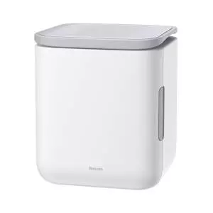 Mini lodówka Baseus Igloo z funkcją grzania, 6L, 230V (biała)