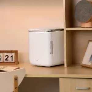 Mini lodówka Baseus Igloo z funkcją grzania, 6L, 230V (biała)