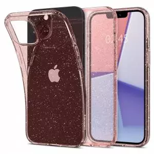 Etui Spigen Liquid Crystal do Iphone 13 Mini Glitter Rose