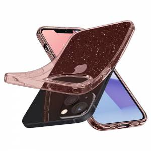 Etui Spigen Liquid Crystal do Iphone 13 Mini Glitter Rose