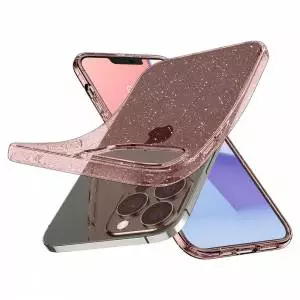 Etui Spigen Liquid Crystal do Iphone 13 Pro Max Glitter Rose