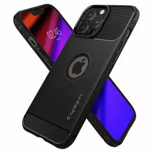 Etui Spigen Rugged Armor do Iphone 13 Pro Max Matte Black