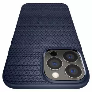 Etui Spigen Liquid Air do Iphone 13 Pro Max Navy Blue