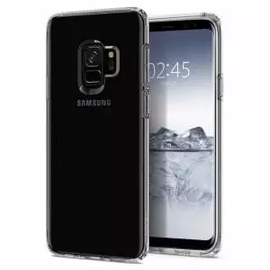 Etui Spigen Liquid Crystal do Galaxy S9 Crystal Clear