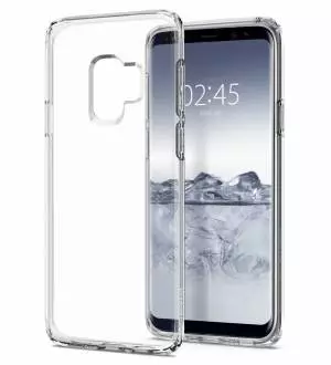 Etui Spigen Liquid Crystal do Galaxy S9 Crystal Clear