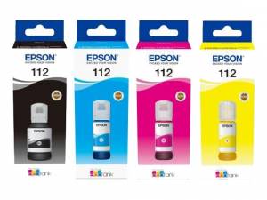 Zestaw Epson EcoTank ET112 - 4 kolory CMYK