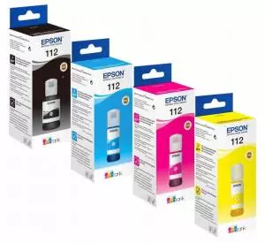 Zestaw Epson EcoTank ET112 - 4 kolory CMYK