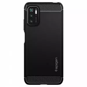 Etui Spigen Rugged Armor do Xiaomi Poco M3 Pro 5g / Redmi Note 10 5g Matte Black