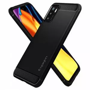 Etui Spigen Rugged Armor do Xiaomi Poco M3 Pro 5g / Redmi Note 10 5g Matte Black