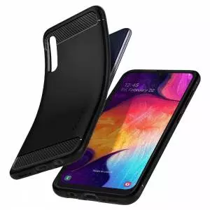 Etui Spigen Rugged Armor do Galaxy A50/a30s Matte Black