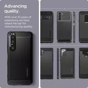 Etui Spigen Rugged Armor do Sony Xperia 1 Iii Matte Black