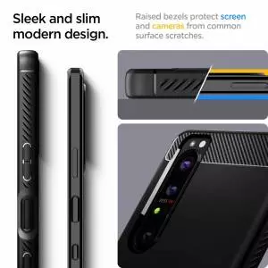 Etui Spigen Rugged Armor do Sony Xperia 1 Iii Matte Black