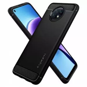 Etiu Spigen Rugged Armor do Xiaomi Redmi Note 9T 5G Matte Black