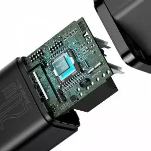Ładowarka sieciowa Baseus - PD20W wtyczka Super Si CCSUP-B02 czarny