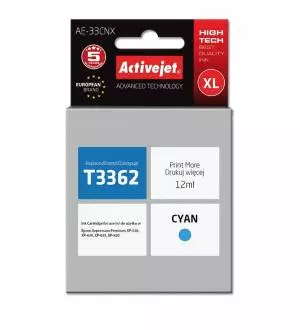 Tusz Activejet AE-33CNX zamiennik Epson 33XL T3362 Supreme 12 ml niebieski