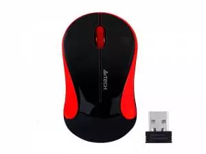 Mysz bezprzewodowa A4Tech V-TRACK G3-270N-1 Black - red WRLS