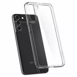 Etui Spigen Ultra Hybrid do Galaxy S22 Crystal Clear