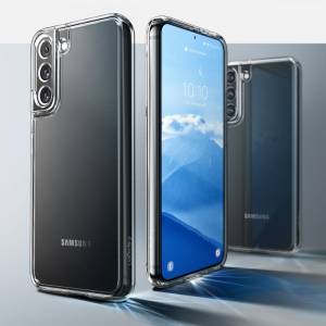Etui Spigen Ultra Hybrid do Galaxy S22 Crystal Clear