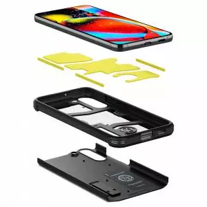 Etui Spigen Tough Armor do Galaxy S22 Black