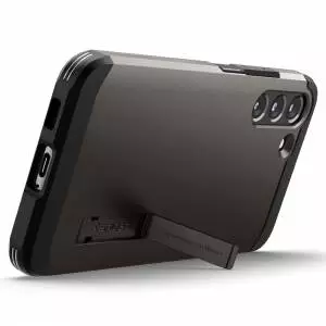 Etui Spigen Tough Armor do Galaxy S22 Gunmetal