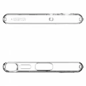 Etui Spigen Liquid Crystal do Galaxy S22 Ultra Crystal Clear