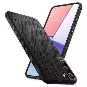 Etui Spigen Liquid Air do Galaxy S22 Matte Black